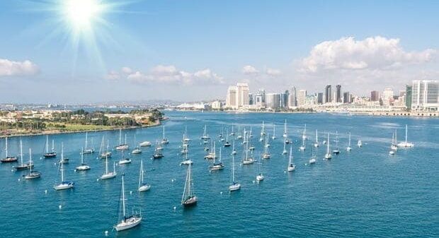 San Diego skyline and Waterfront