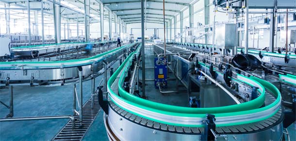 Drinks production plant